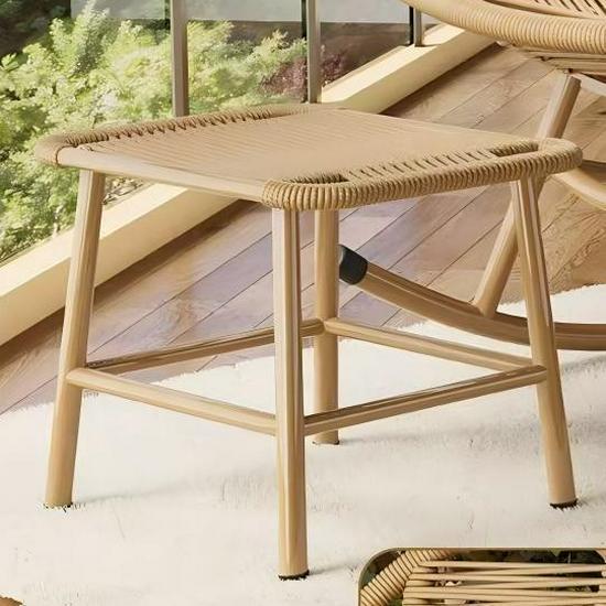 Adult Rattan Rocking Recliner for Garden, Balcony, or Courtyard