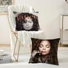American Singer JJanet Jackson Pillow Case Suitable For Bedrooms Living Rooms Cars Home Decoration