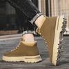 New Fashion Winter Men's High Top Martin Boots Students Male Boys Trending Soft Sole Work Shoes Labor Protection Martin Sneakers