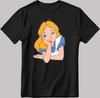 Beauty Blonde Princess Short Sleeve Men's Women's T Shirt N173