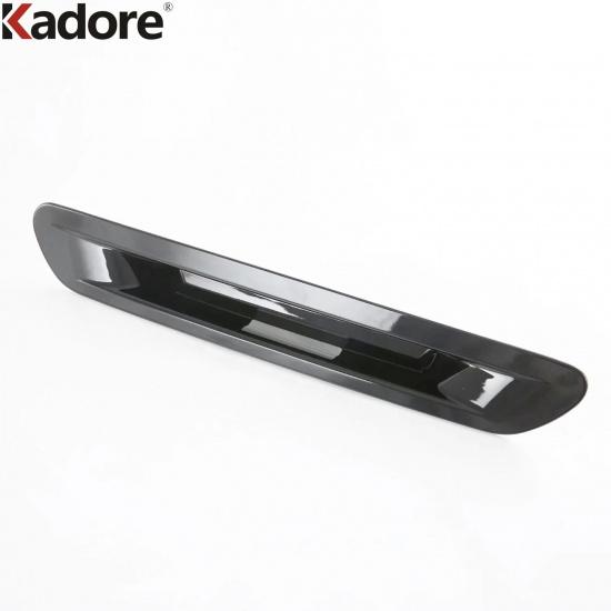 Rear Trunk Door Handle Bowl Cover Trim For Kia Carnival KA4     2024 Carbon Fiber Car Exterior Accessories