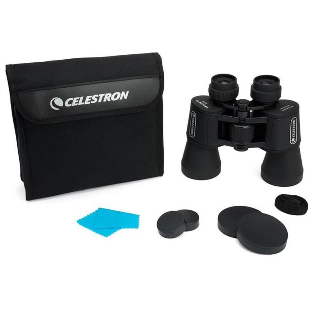 Celestron UpClose G2 10x50 Porro Prism 10x 50mm Wide Field of Rubber 71256 Binoculars, Type, Magnification, Aperture, Multi-Coated, View, Exterior,