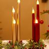 Retro Christmas LED Candles Light Flickering Electric Candle Tealight  Home New Year Decor