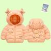 Girls'  Winter New Children's Cotton Clothes Warm Coats