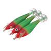 14PCS 8cm Length Squid Jig Luminous Artificial Shrimp Lure Squid Hook Lure  Saltwater Fishing