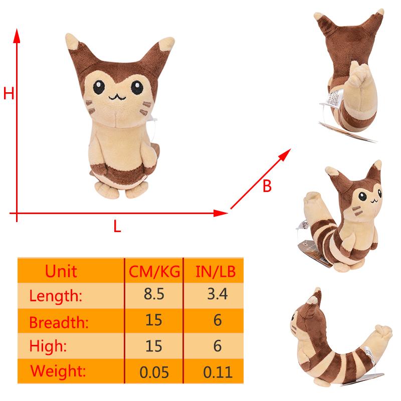 Push Toys Poke Ball Master Great Ultra Ball Shiny Mew Psyduck Furret Peluche Stuffed Dolls Halloween Gifts