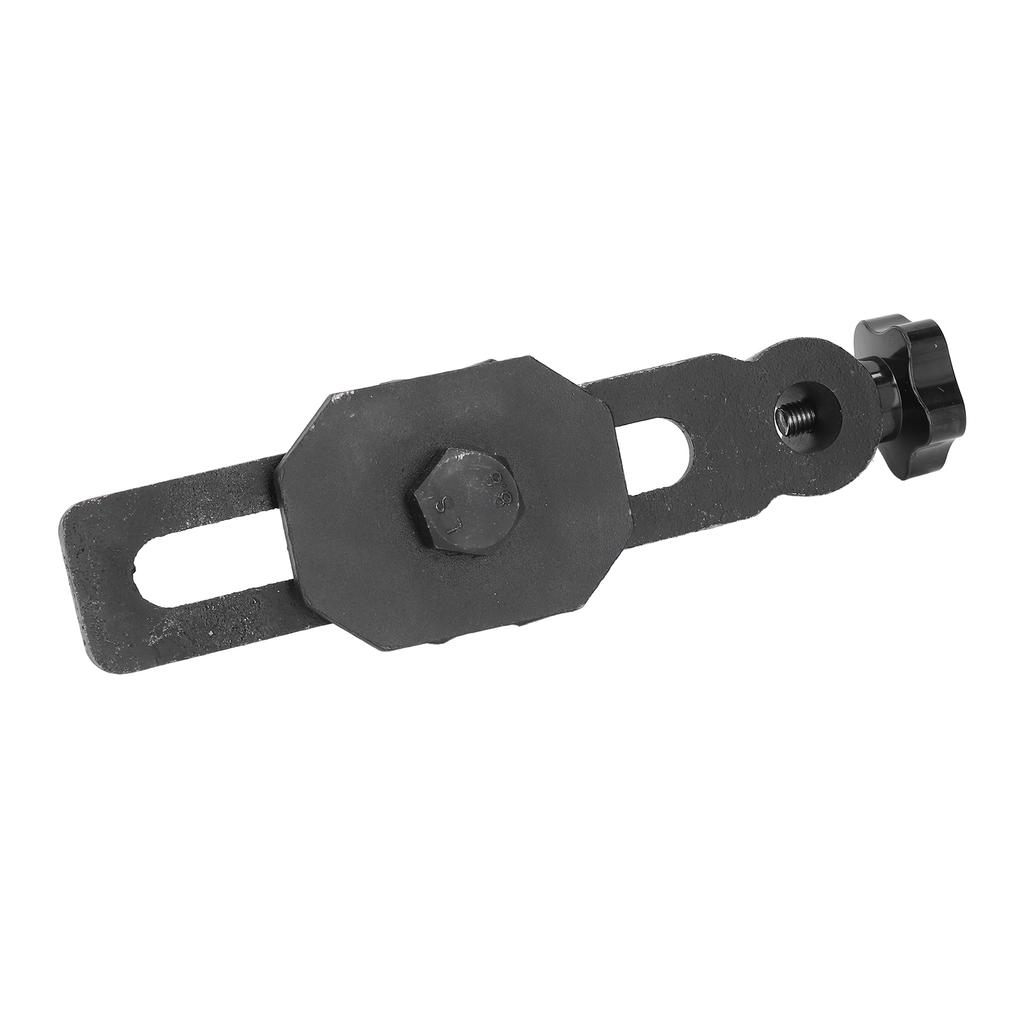 Lathe Tool Holder Base 20mm Aperture Cast Steel Tool Rest Base for Woodworking Turning