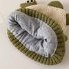 New Cute Cartoon Dinosaur Kid Pullover Hat Cold Proof Warm Ear Protection Hat Windproof Thickned Knitted Hat Winter