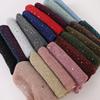 Neuer Stil Kopftuch Euro-Amerikanischer Trend Pailletten Schal Hijab Herbst Pashmina Seidenschal