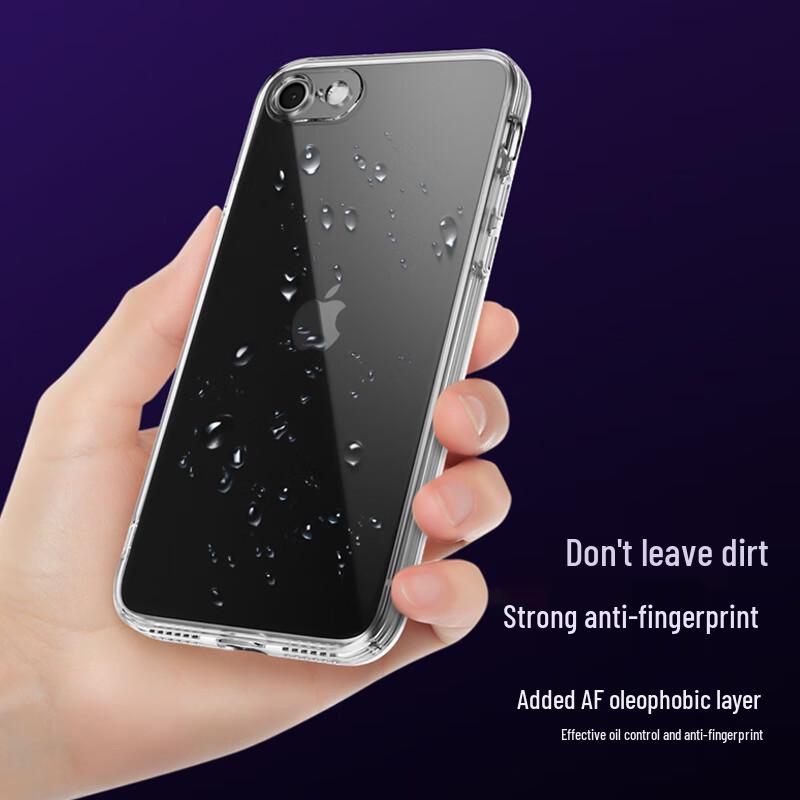 Pisen Transparent Anti-Fall TPU Phone Case for iPhone
