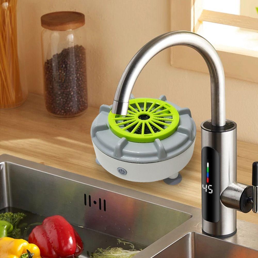 Fully Automatic Fruit Cleaner Machine Waterproof Portable Vegetable Cleaner Device Multi Functional Large Capacity
