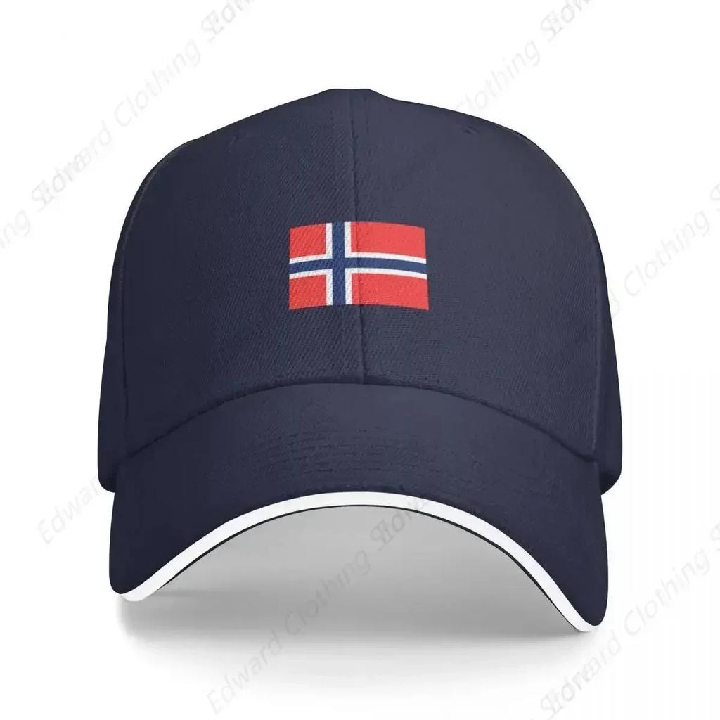 New New Norway flag Baseball Cap Sunhat cute Hat Unisex Luxury Vintage Womens Hat Unisexs