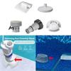 Pool Inlet NozzleSwimming Pool Cleaning Stand Hose Conversion Adapter Connection
