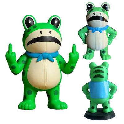Portland Protest Frog Ornament 3D Printed Frog Figurine Collectible Symbol of Peace And Kind Protest Activism Gift Inspirational Frog Sculpture