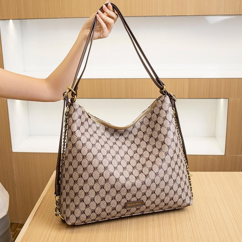 High-end Large-capacity Messenger Bag, New Fashionable Portable Textured Tote Bag, Light Casual and Versatile Shoulder Bag.
