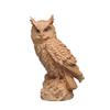 Wooden Owl Statue Ornament,4.13" Solid Wood Crafts,Creative Living Room Home Decoration,Collection Souvenirs,Birthday Gift