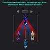 Lane Changing Warning Driving Assistance Sensor Blind Monitoring IP67 Waterproof