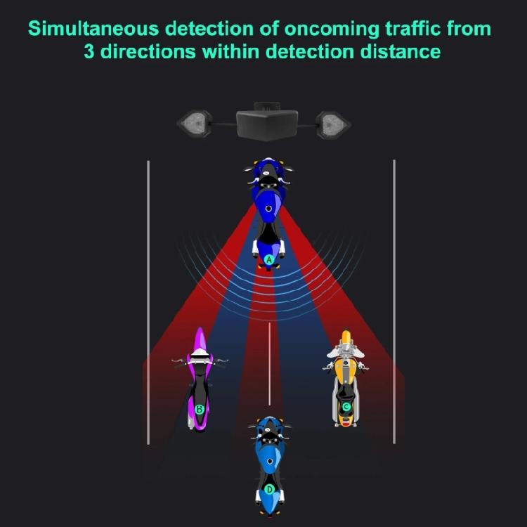 Lane Changing Warning Driving Assistance Sensor Blind Monitoring IP67 Waterproof