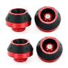 2/4Pcs Motorcycle Front Fork Cups Aluminum Alloy Shock Absorber Cup Moto Universal Crash Protector Wheel Protection Pads