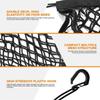BlackMotorcycle Helmet Storage Trunk Bag Motorcycle Luggage Net Hook Hold Bag Cargo Bike Scooter Mesh Fuel Tank Luggage Equipaje
