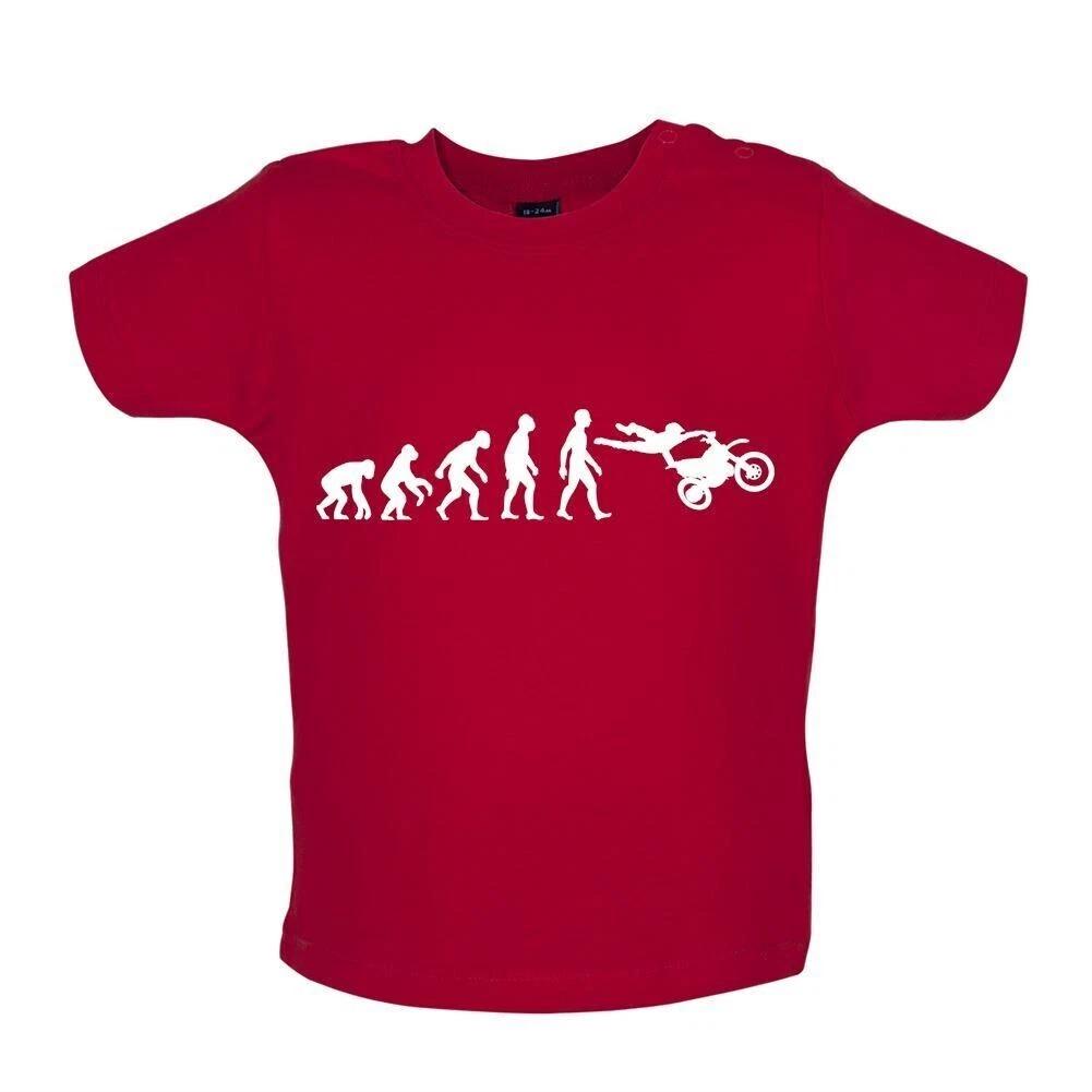 

Evolution Of Moto X - Kids Baby Kids Boys Girls Unisex T-Shirt / Bodysuit - Motocross Motor Cross Motorcycle 160