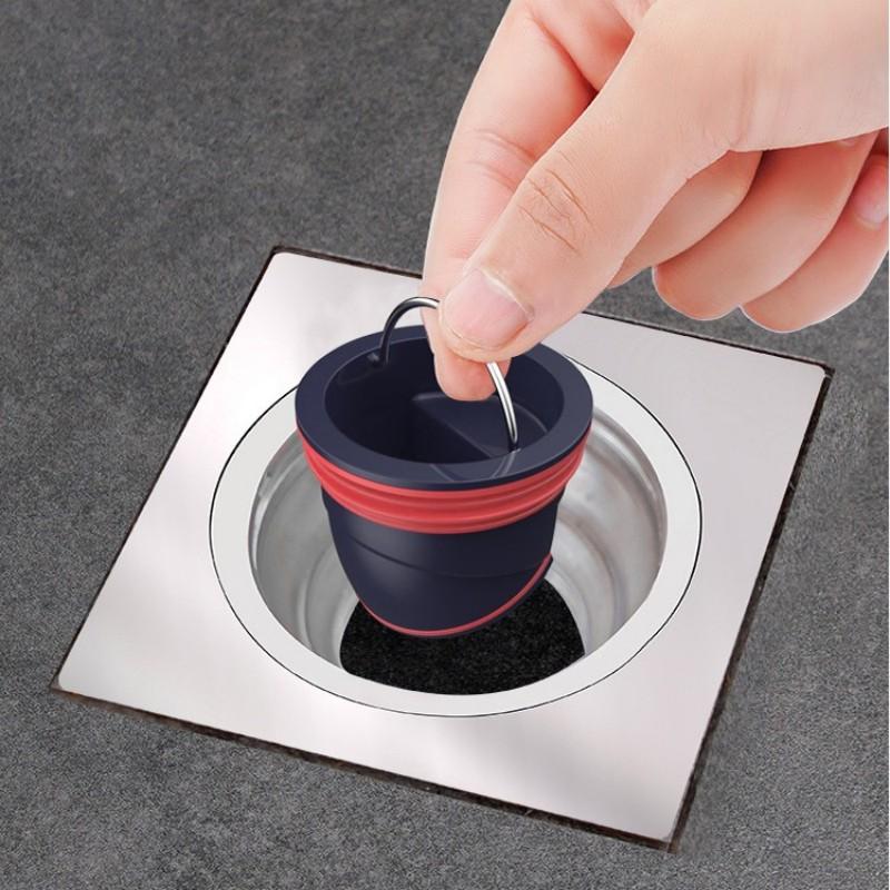 ABS Floor Drain Core Floor Shower Drain Stopper Insectproof Anti-odor Deodorization Toilet Kitchen Bathroom Toilet Sewer