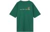 Converse T Shirts Unisex Green Crew Neck Moderate Straight Fit 10024879-A03