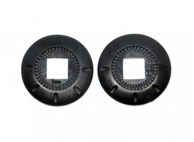 Lead Industry AP-603W Motorcycle Helmet Option Shield Ring (Set of 2) for QJ-3 / AP-603