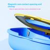 Retainer Case With Drain Basket Portable Mouth Guard Box Oral Cleaning False Teeth Denture Storage Box Teeth Aligner Braces Box
