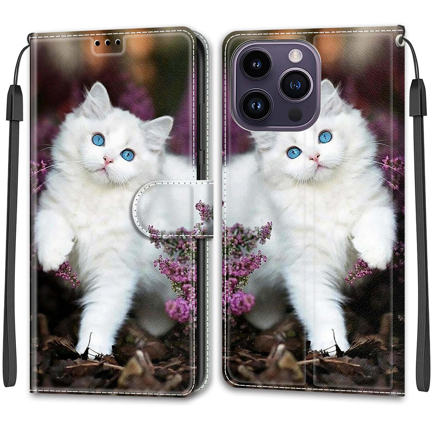 

Розкішний розписний шкіряний чохол Wallet Book Style Protective Cover для Motorola Moto G85 5G/G75/G55 5G/G35/G34 5G/G24/G04/G15/G05/G84 5G/G54 5G/G24 Power Moto G10/G20/G30