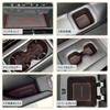Venattu Latest Improved Mitsubishi Outlander 3rd Generation 2021 PHEV GN0W Pocket Door Pocket Rubber Interior Console Floor and Scratch Easy Interior