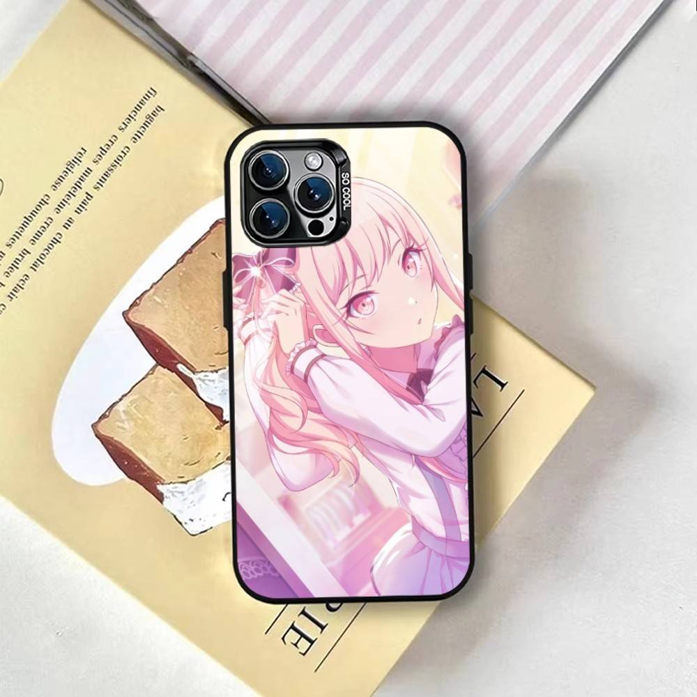 P-Project S-SEKAI Mizuki Akiyama Phone Case For iPhone 17,16,15,14,13,12,11 Plus,Pro Max,XS,Colorful Silver Black Cover