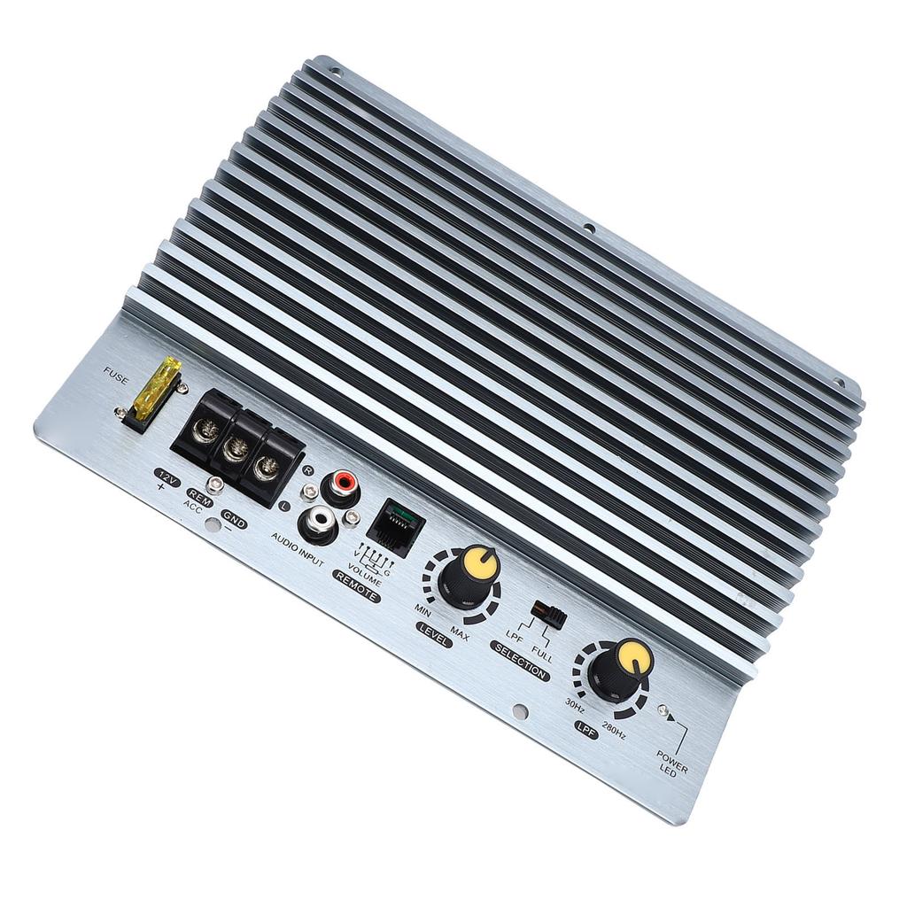 Car Amplifier Board 1000W High Power Fast Heat Dissipation Car Subwoofer Sound Amplifier Board