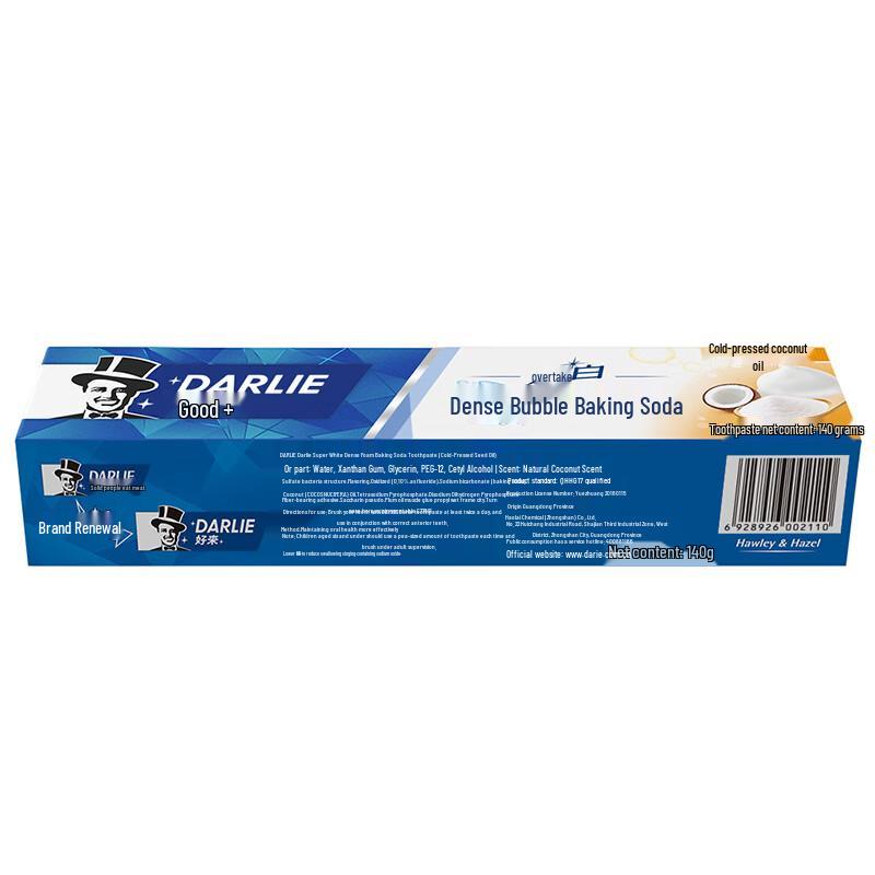 Hawley Super White Baking Soda Toothpaste (5-Pack)