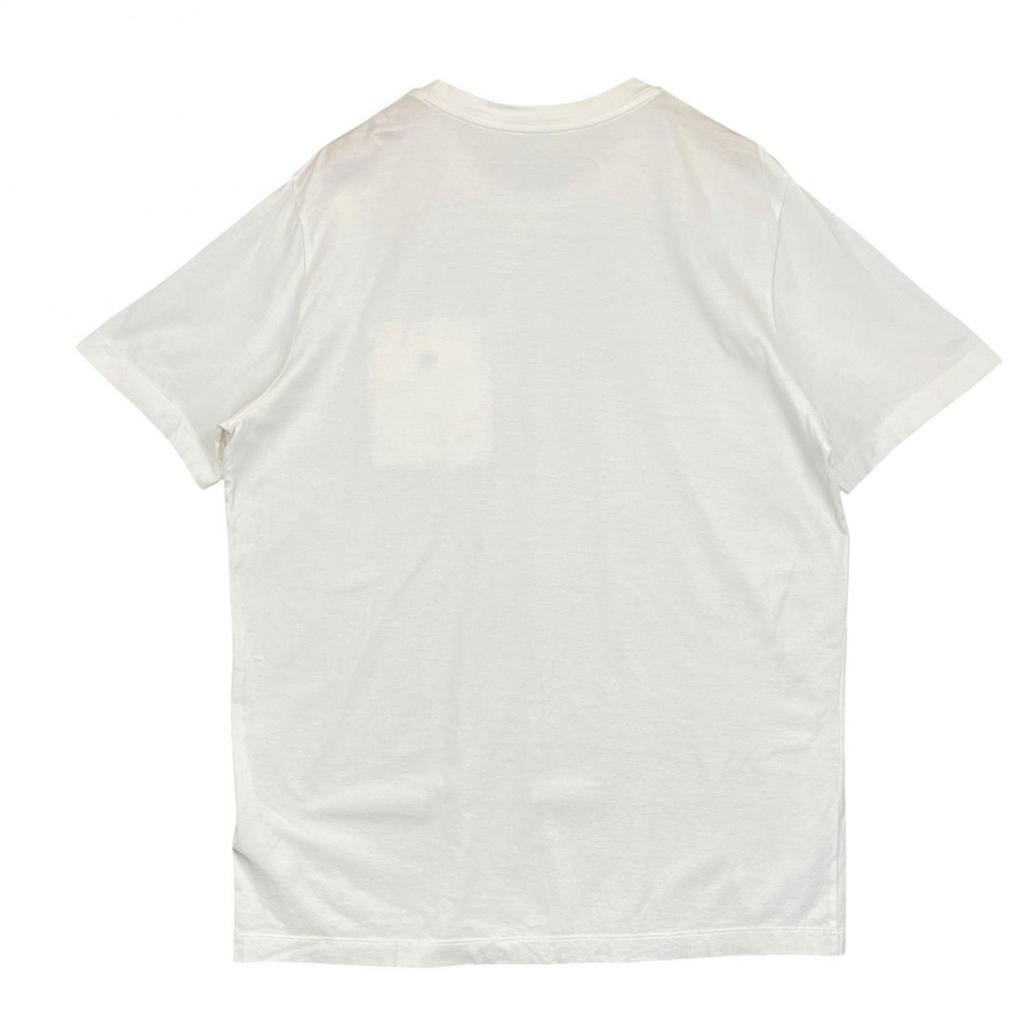 MONCLER L MENS Short sleeve T-shirt White Model H10918C00048 8390Y