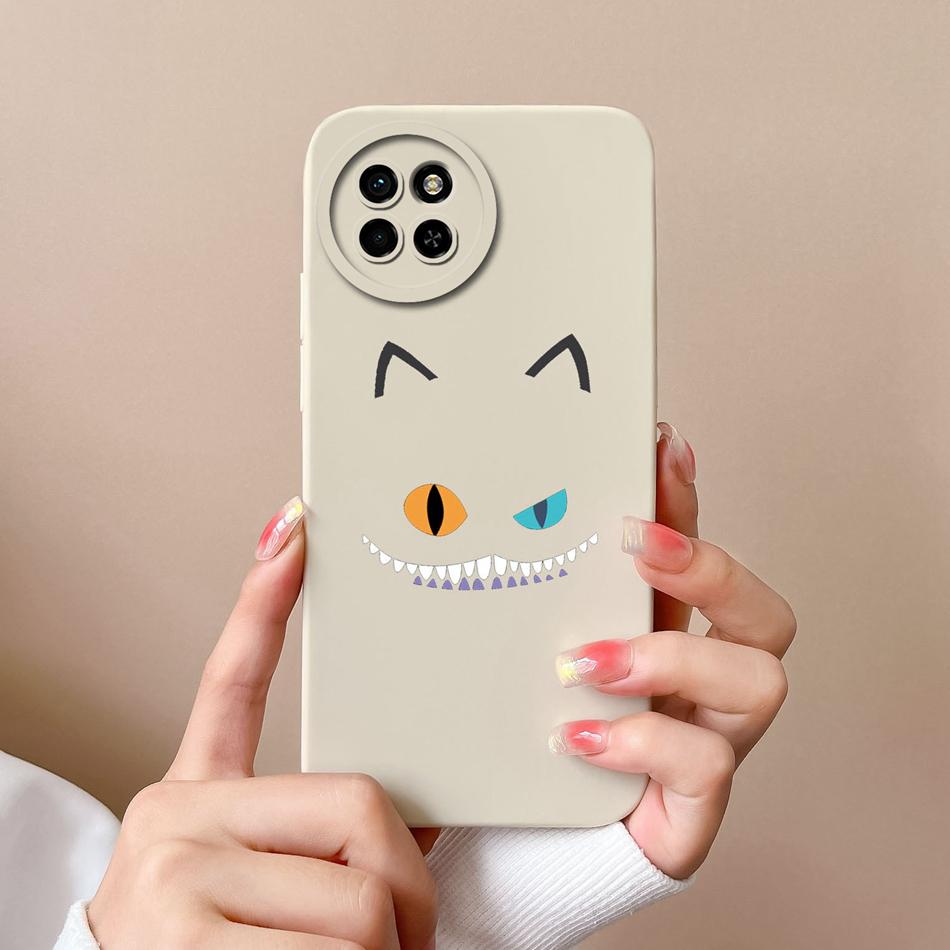 For itel S23 Plus Case Creative Design Soft Liquid Silicone Camera Protection Phone Cover For itel S 23 Plus S23Plus S23+ Funda