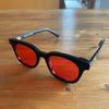 Used GENTLE MONSTER Sunglasses Black Frame Red Lens