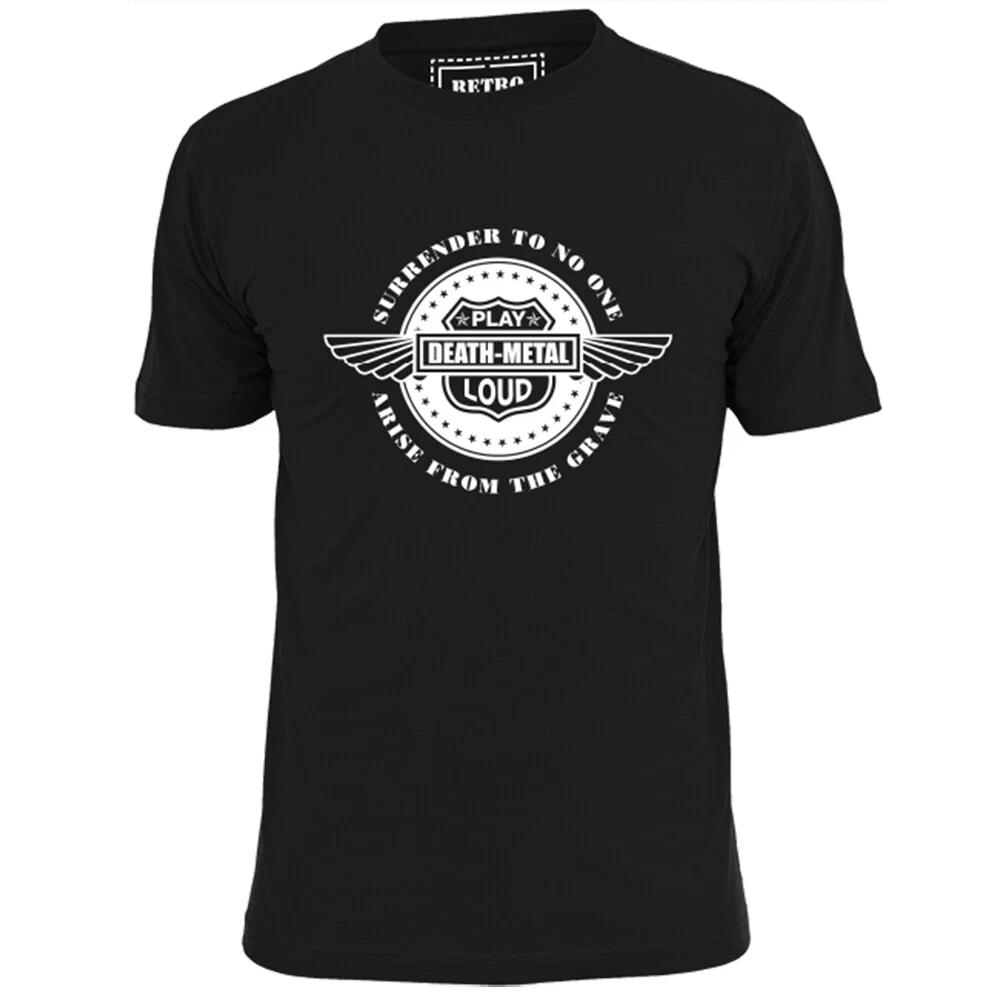 Mens Death Metal Play Loud T shirt Metallica Motorhead Maiden Sabbath Heavy M