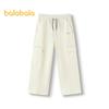 Balabala Girls' Spring Casual Cargo Pants