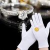 1pair Luxurious Display Gloves Soft Comfortable Mittens Scratch Resistant Gloves for Jewelry Showcases