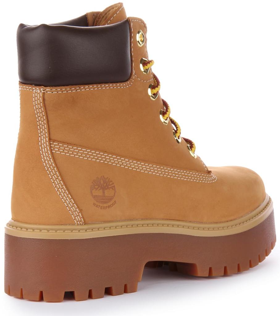 Timberland Premium WP Platform Boots A5RJD Brown Women's