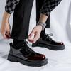 New Modelbritish Style Small Leather Shoes Men'S Autumn And Winter New Japanese Uniform Retro College Shoes 65225-R