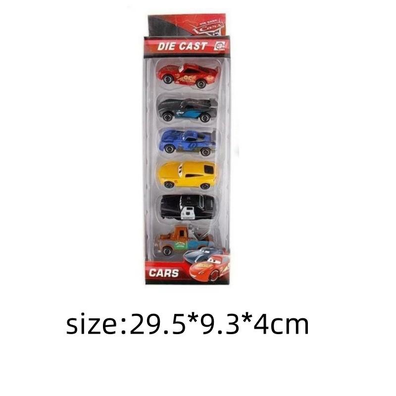 

Cars Total Mobilization Alloy Race Car Set For Kids With Educational Features And Handson Play Pack of 6