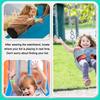 SUIHUOJI Airtag Bracelet for Kids Waterproof Silicone Wristband Full Case Cover for Apple Airtag