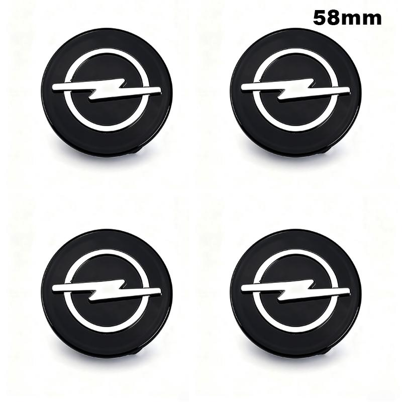 58mm 64mm Auto Radnabenkappe Felgenabdeckung Emblem Aufkleber Für Opel Astra j g Insignia Corsa d Vectra c Zafira a Auto Gadgets