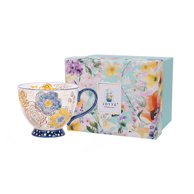 Керамическая кружка JOYYE с ложкой