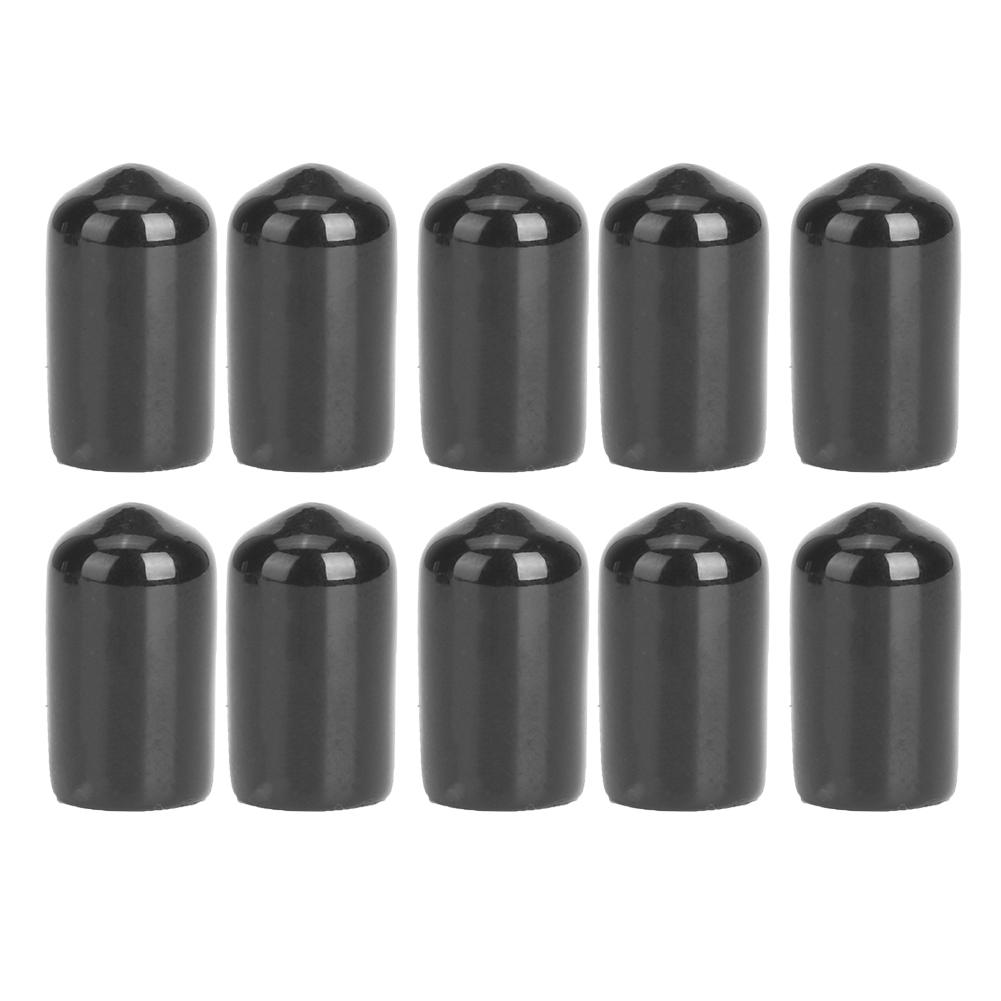 10PCS Rubber Durable Billiard Pool Cue Tip Protector Small Head Club Protective Stick Cover Snooker Accessory10mm