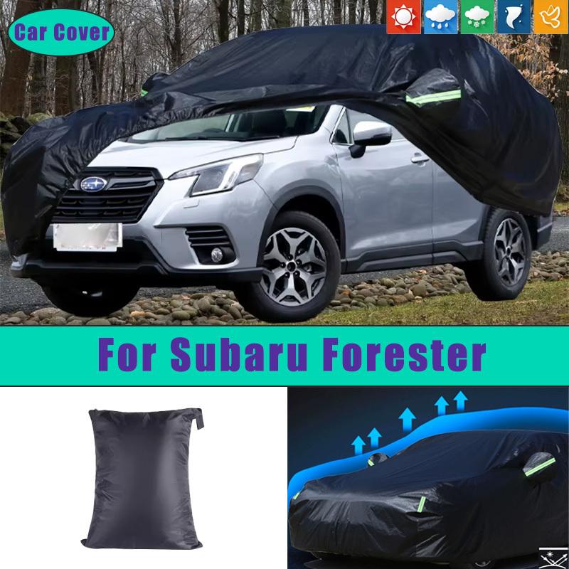 Car Full Outer Covers Outdoor Waterproof Dustproof Sun Rain Snow Protection Exterior Car Accessories For Subaru Forester