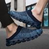 Women's Sandals Backless Walking Sneakers Summer Slip-on Mule Shoes Closed Toe Slippers for Men Plus Size 35-48