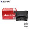 ZTTO 1pcs Fat Bicycle Tube 20x3.0 20x4.0 26x4.0 Bike Inner Tube For Snowmobiles Bicycles A/V Black Tyre